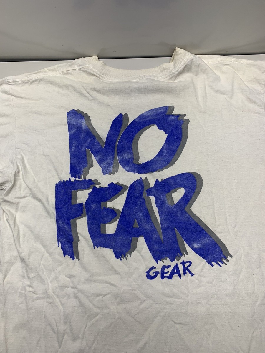 極フェード90s XL NO FEAR メッセージ vtg Tシャツ sk8 【公式通販】