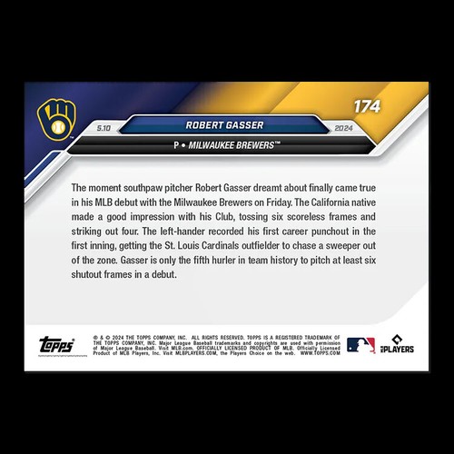 2024 Topps Now MLB Cards 1-200 Choose Your Card - Picture 349 of 401
