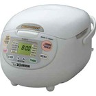 Zojirushi NS-ZCC18 10 Cup Uncooked Neuro Fuzzy Rice Cooker Warmer 120V Japan