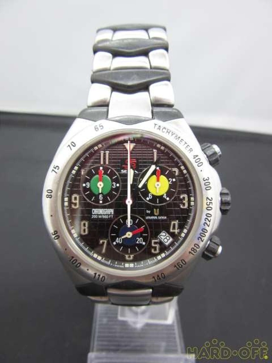 Universal Geneve 9846-662 Senna No.41 Quartz Analog Watch