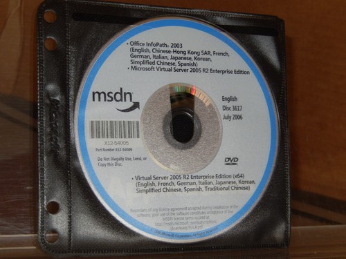 MICROSOFT MSDN DISC 3617 JULI 2006 - ENGLISCH BÜRO INFOPATH 2003 - Bild 5 von 6