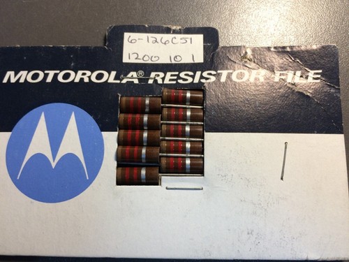1 W Resistors, Various OHM, Motorola and other Brands, New Old Stock - Picture 86 of 100