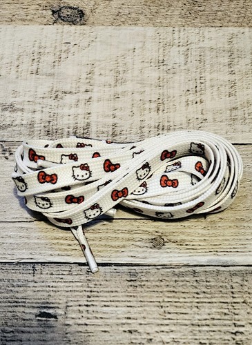 Hello Kitty Shoe Laces Sanrio Shoelaces Shoe Accessories - Picture 2 of 5