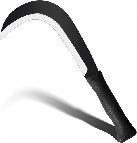 Billhook Sickle Machete Knife Brush Clearing Sickle Machete with Carbon Steel... - Picture 2 of 10