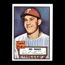 Del Ennis 1983 Topps 1952 Reprint Series Philadelphia Phillies #223 NM+ Pack