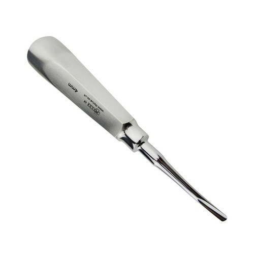 DENTAL SURGICAL TOOTH EXTRACTION INSTRUMENTS ROOT ELEVATORS LUXATING CURVED 4mm - Picture 4 of 4