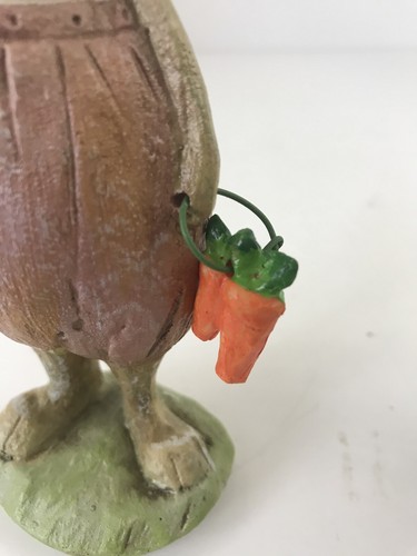 Estatuillas de mesa de conejo de primavera decoración conejo de Pascua conejos de jardinería - Imagen 9 de 12