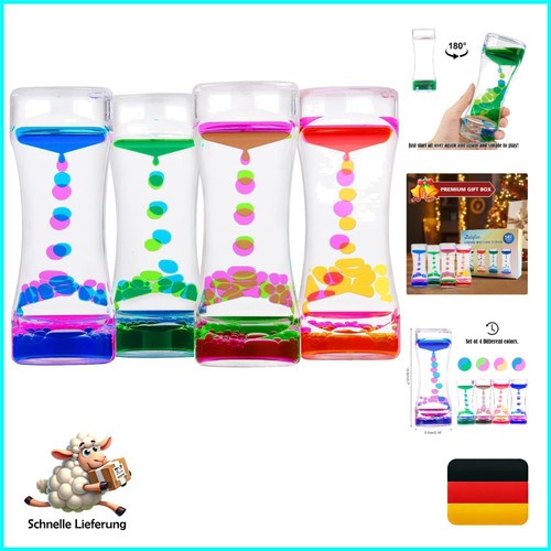 LULUFUN Liquid Motion Timer Bubbler, sensorisches Spielzeug zur visuellen Ent... - Bild 1 von 8