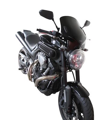 Windschutzscheibe MRA Typ V-Flow Screen C schwarz mit ABE für Aprilia Classic