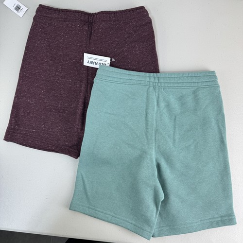 Old Navy Little Boys Size 6-7 Small Fleece Lined Pull On Jogger Shorts (at knee) - Picture 5 of 7