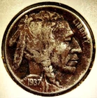 1937-D Buffalo Nickel 5 Cent