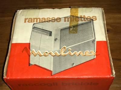 Vintage Moulinex Crumb Brush - Ramasse Miettes - IOB