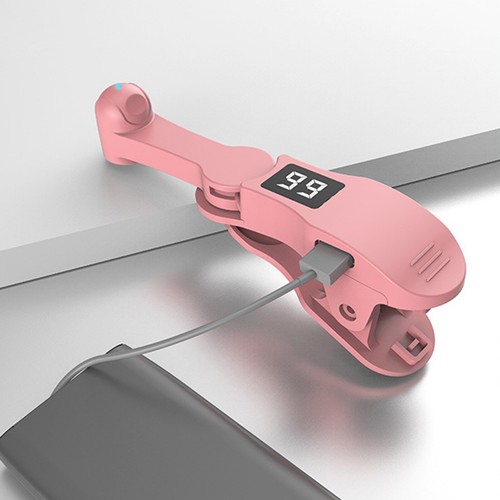 Cyfrowy automatyczny klicker ekranu USB klicker na klips do aplikacji na smartfony (różowy) - Zdjęcie 6 z 8