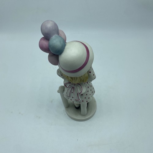 Margaret Keane Dave Grossman Designs 1975 "Balloon Girl" Girl Figurine Vintage - Picture 16 of 17