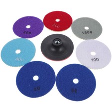 8pcs Wet Sanding Polishing Pads Grinding Pad Set Sanding Polishing Disc 2.69 per disc