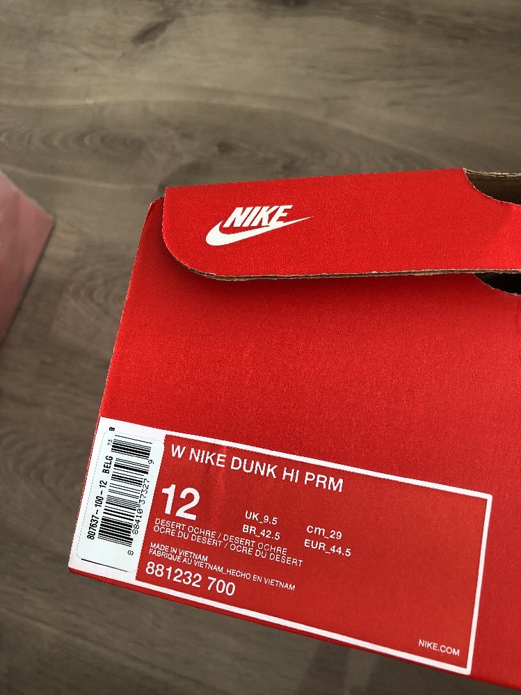 Nike Femme Dunk Hi Prm Femme Nike Baskets/Taille UK 9.5 homme Tan Desert Ocre Femme Entièrement neuf dans sa boîte 86980b Nike Femme Dunk Hi Prm Femme Nike Baskets/Taille UK 9.5 homme Tan Desert Ocre Femme Entièrement neuf dans sa boîte 86980b