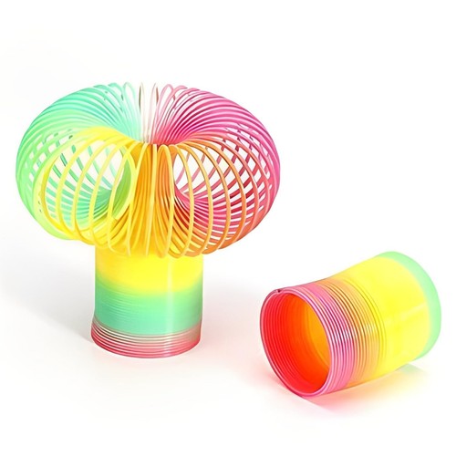 Graphene Rainbow Spring Fun Activity Stress Relief Toy for Kids Adults - Picture 4 of 6