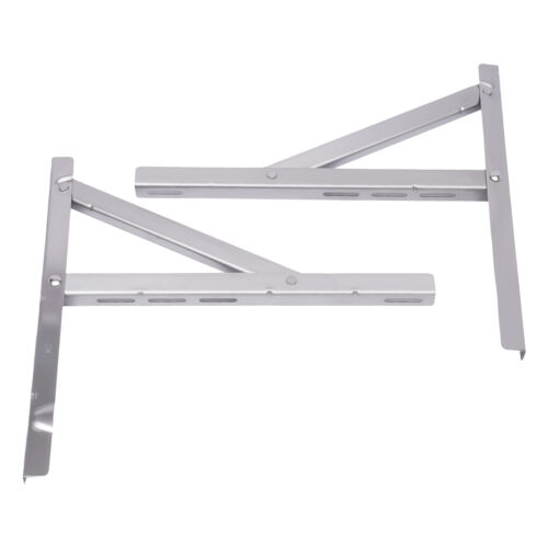 2 Stück Mini Split Klimaanlagen Halterungen 280 kg Schwerlast Paar SS201 Wandmontage - Bild 12 von 18