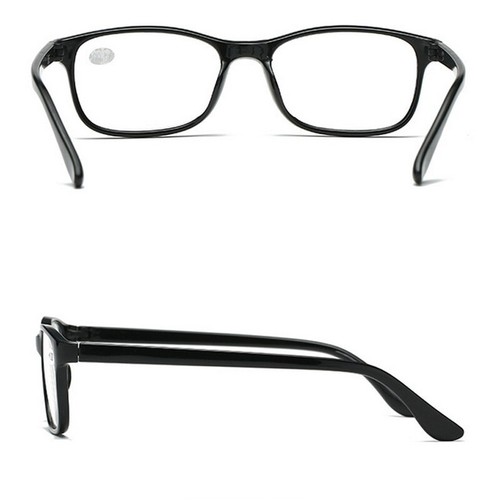 Reading Glasses Mens Womens Unisex Readers Eyeglasses 4 Pack Glasses New Square  - Picture 6 of 12