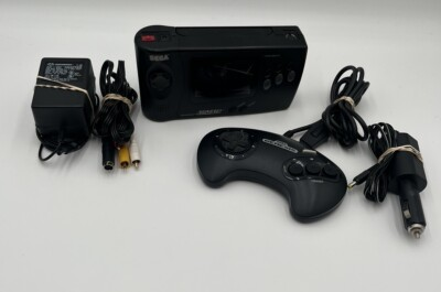 #ad Sega Genesis Nomad MK6100 Tested amp; Working Powers On AC Adapter AV amp; Controller $310.00