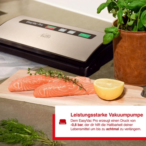 Solis EasyVac Pro Metal (Typ 569) Vakuumiergerät für trockene und feuchte Lebens - Bild 4 von 7
