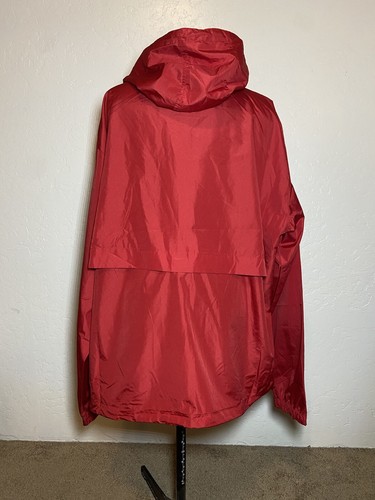 Cornell University North End Red Full Zipper Windbreaker Jacket Hooded NWOT XL - Picture 6 of 16