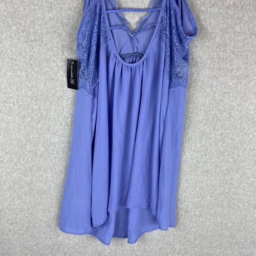 New INC International Concepts Womans Small Nightgown Lace & Chiffon Purple NWT - Picture 8 of 8
