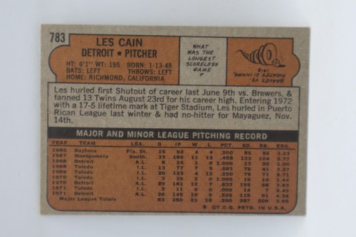 1972 Topps Baseball #676-787 Pick Your Card - Complete Your Set - 72BB01 - Picture 79 of 83