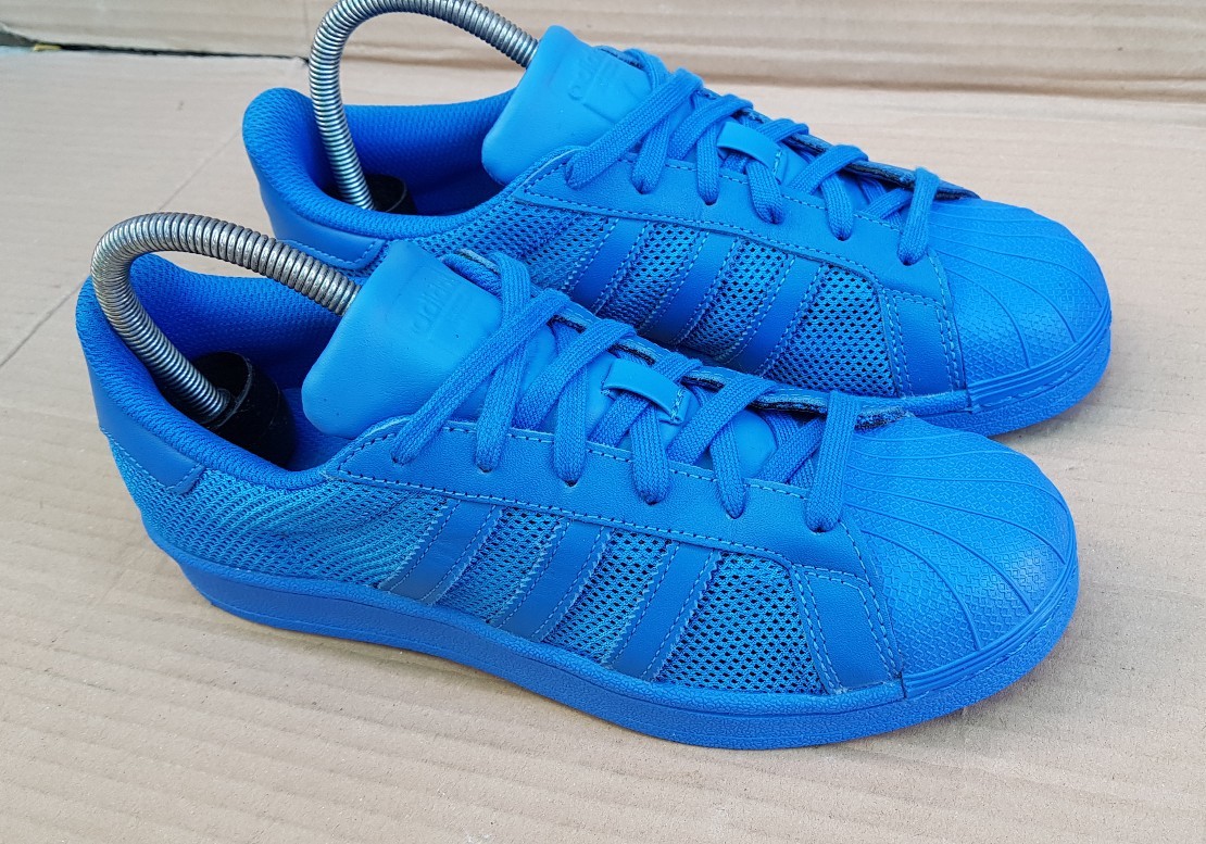 ADIDAS SUPERSTAR ADICOLOR bleu MESH LIMITED EDITION SIZE 4.5IMMACULATE BOXED BOXED 4.5IMMACULATE d24883 ADIDAS SUPERSTAR ADICOLOR bleu MESH LIMITED EDITION SIZE 4.5IMMACULATE BOXED BOXED 4.5IMMACULATE d24883