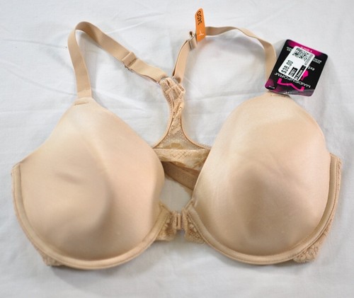 women's Maidenform beige bras size 34B MSRP $40 underwire racerback straps - Picture 5 of 8
