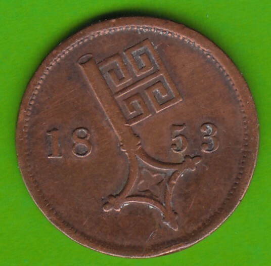 Bremen 2 1/2 Schwaren 1853 Very Fine Margin Error nswleipzig Bremen 2 1/2 Schwaren 1853 Very Fine Margin Error nswleipzig