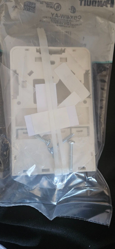 Panduit Cbx4iw-Ay Aufputzbox Mini Com 4 Port cremeweiß (14612-14613, 14792 - Bild 2 von 2