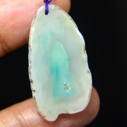 Designer Natural Agate Fancy Beads Slice Cabochon multi color Gemstone - Picture 58 of 72