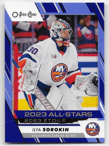 23/24 O-PEE-CHEE BLUE BORDER PARALLEL Hockey (#501-600) U-Pick From List - Picture 7 of 45
