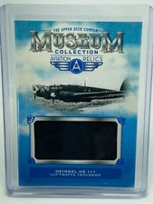 2018 Upper Deck Goodwin Champions Aviation Relics Heinkel HE 111 MCA-111