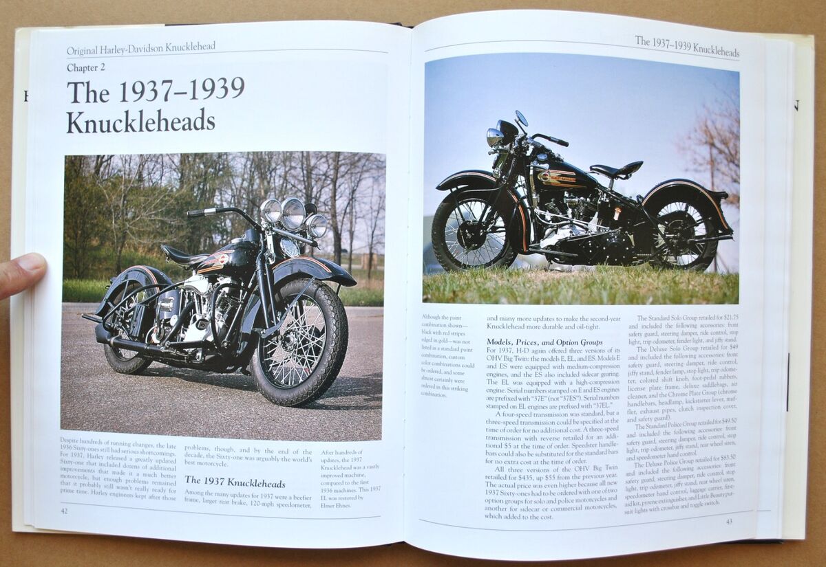 Original Harley Davidson Knucklehead Restorers Guide Manual Original Harley Davidson Knucklehead Restorers Guide Manual