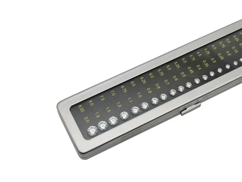 Piedra Colorimétrica Diamante Escala de Color Piedras Maestras Juego de Clasificación de Piedra Maestra - Imagen 4 de 5