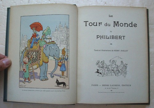 Le Tour du Monde de Philibert H AVELOT éd Henri Laurens 1912 EO - Picture 3 of 8
