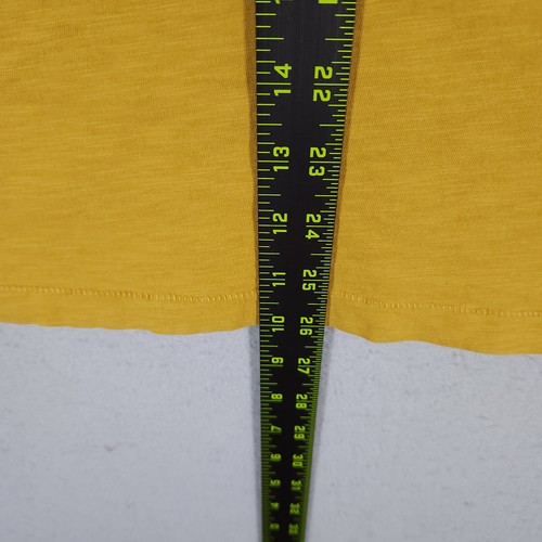 Todd Snyder Shirt Mens Small Gold Yellow Homespun Jersey Pocket Tee Casual Adult - Picture 8 of 10