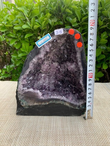 7.72LB Large Natural Amethyst Geode Cathedral Crystal Cluster Specimen Healing - Picture 9 of 12