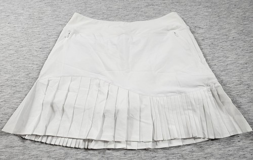 Tennis Skirt Skort With Pockets Pleated Golf High Waisted Womens Size Large 12 - Picture 2 of 11