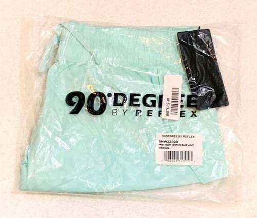 90 Degree by Reflex Woven Blue Light Running Short with Built-In Briefs Med NWT - Picture 2 of 6