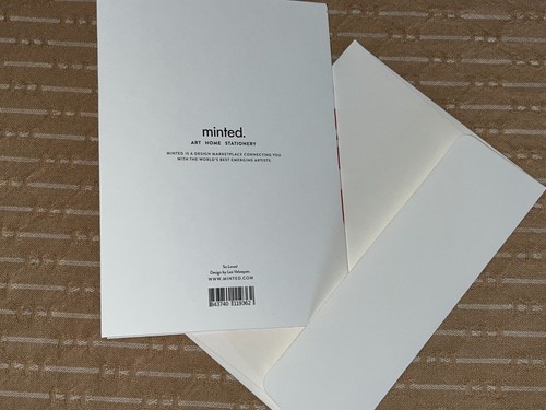Mother's Day Card Minted Love Thick Luxurious Heritage Stock Greeting - Picture 25 of 94