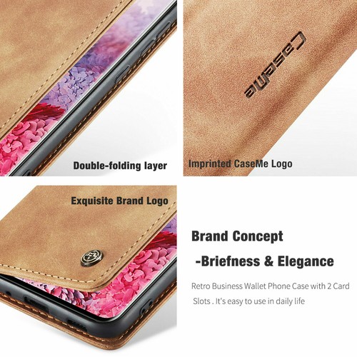PU Leder Brieftasche Hülle für Samsung Galaxy S22 S23 A52 A57 Flip Handy Hülle - Bild 12 von 14