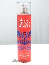 BATH & BODY WORKS AGAVE PAPAYA SUNSET BODY MIST SPRAY 8 FL OZ