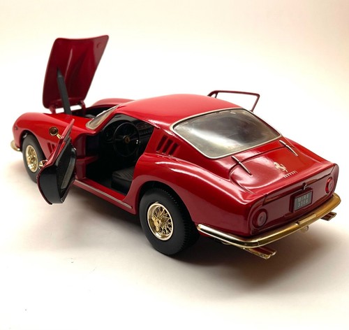 Coche deportivo Ertl Ferrari 275 GTB/4 año 1966 en rojo, 1:18, RV34 - Imagen 7 de 8
