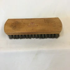 Antique Vintage OXCO USA Wooden Handle Shoe Shine Brush 100%horse Hair Good