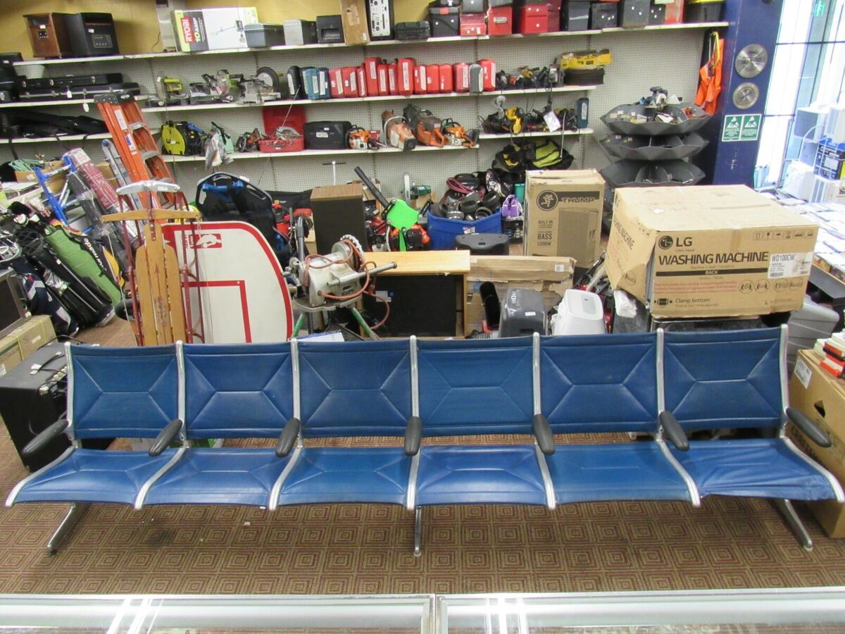 READ Herman Miller Eames Tandem Sling 6 Seat Airport Seats READ Herman Miller Eames Tandem Sling 6 Seat Airport Seats
