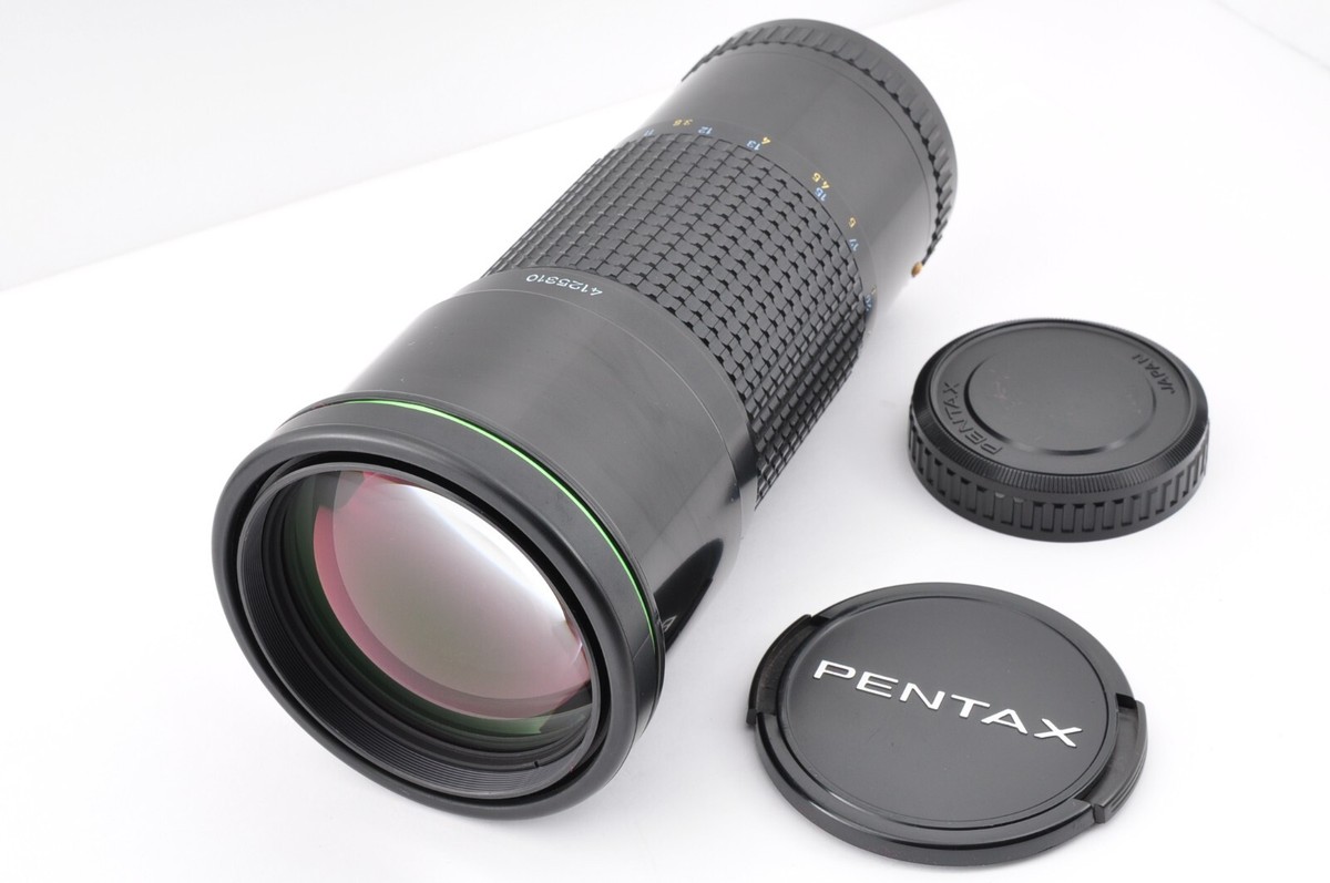 NEAR MINT SMC PENTAX A* 645 300mm F/4 ED IF Green Star Lens NEAR MINT SMC PENTAX A* 645 300mm F/4 ED IF Green Star Lens