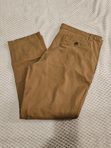 George Men's Brown Chino Pants Slim Straight Fit Stretch Casual 40x30 - Bild 4 von 9